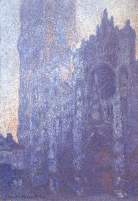 Claude Monet Rouen Cathedral Facade and Tour d-Albane Germany oil painting art
